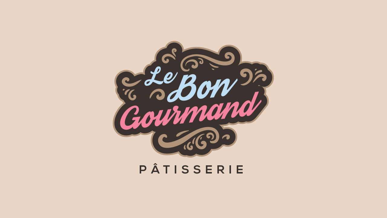 Logo design for Le Bon Gourmand